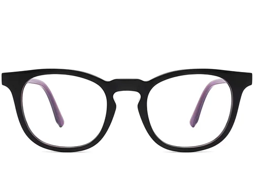 Lunettes papillon en acétate noir #BS2012-0644