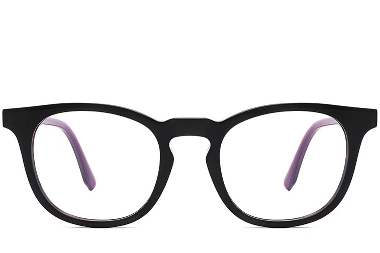 Butterfly Black Acetate Glasses #BS2012-0644