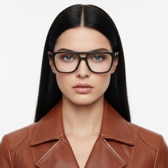 Aviator Grey Acetate Glasses #BS2012-0660