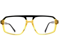 Lunettes aviateur en acétate jaune #BS2012-0662