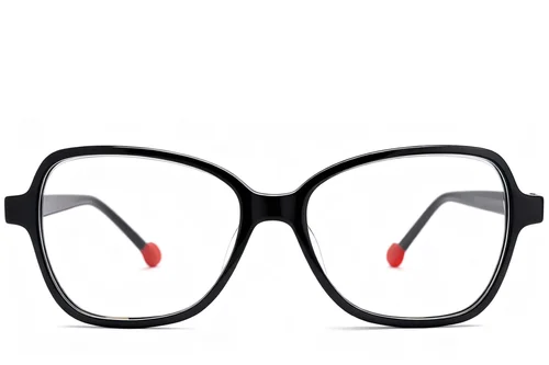 Lunettes papillon en acétate noir #BS2012-0668