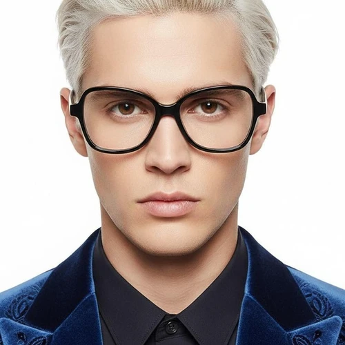 Butterfly Black Acetate Glasses #BS2012-0668