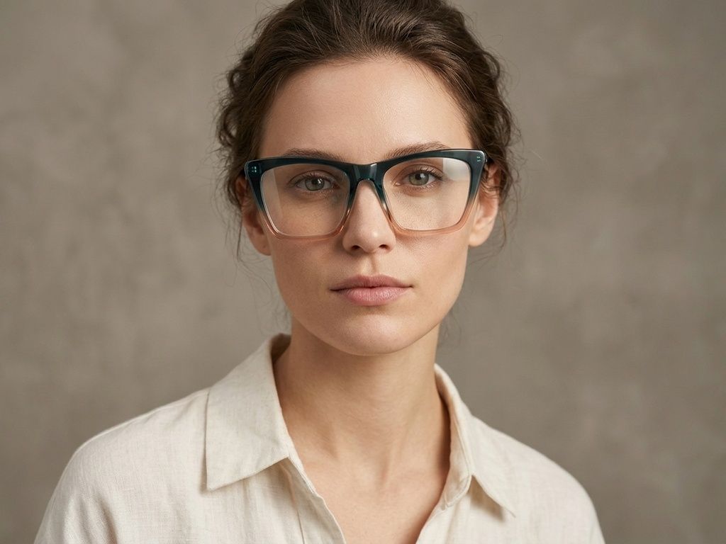 Butterfly Green Acetate Glasses #BS2012-0672