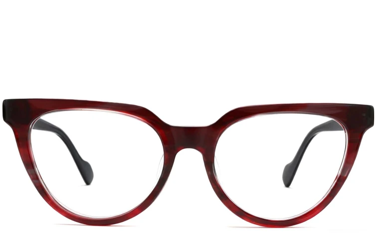 Gafas de acetato con forma de mariposa y carey #BS2012-0676