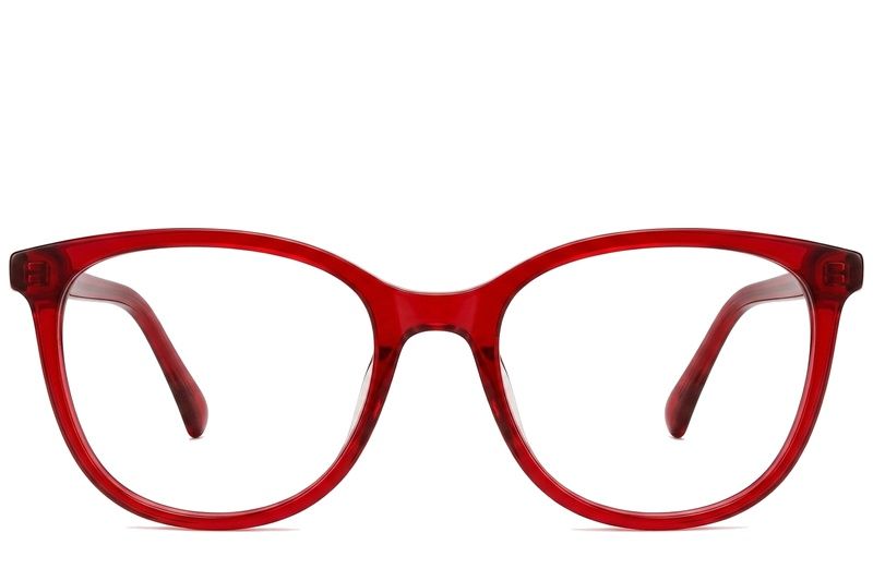 Butterfly Red Acetate Glasses #BS2012-0678