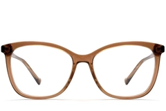 Lunettes papillon en acétate brun #BS2012-0679