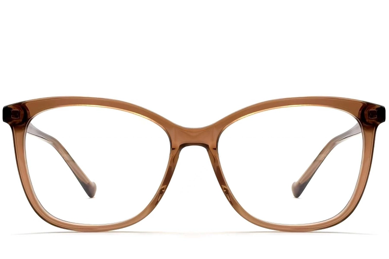 Lunettes papillon en acétate brun #BS2012-0679