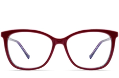 Butterfly Red Acetate Glasses #BS2012-0681