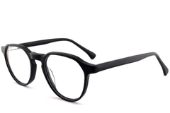 Geometric Black Acetate Glasses #BS2012-0687
