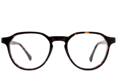 Geometric Tortoiseshell Acetate Glasses #BS2012-0688