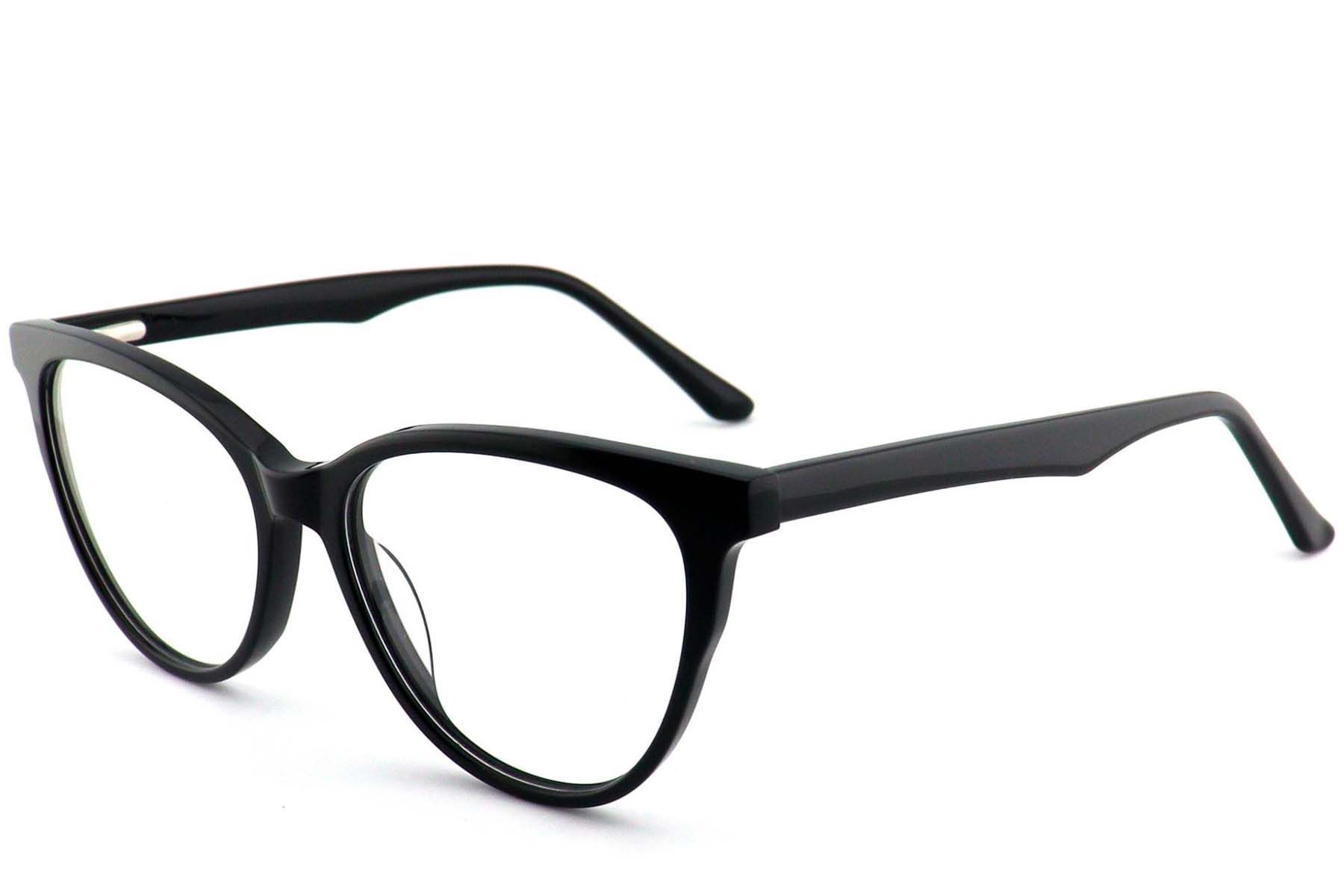Butterfly Black Acetate Glasses #BS2012-0692