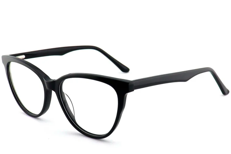Lunettes papillon en acétate noir #BS2012-0692