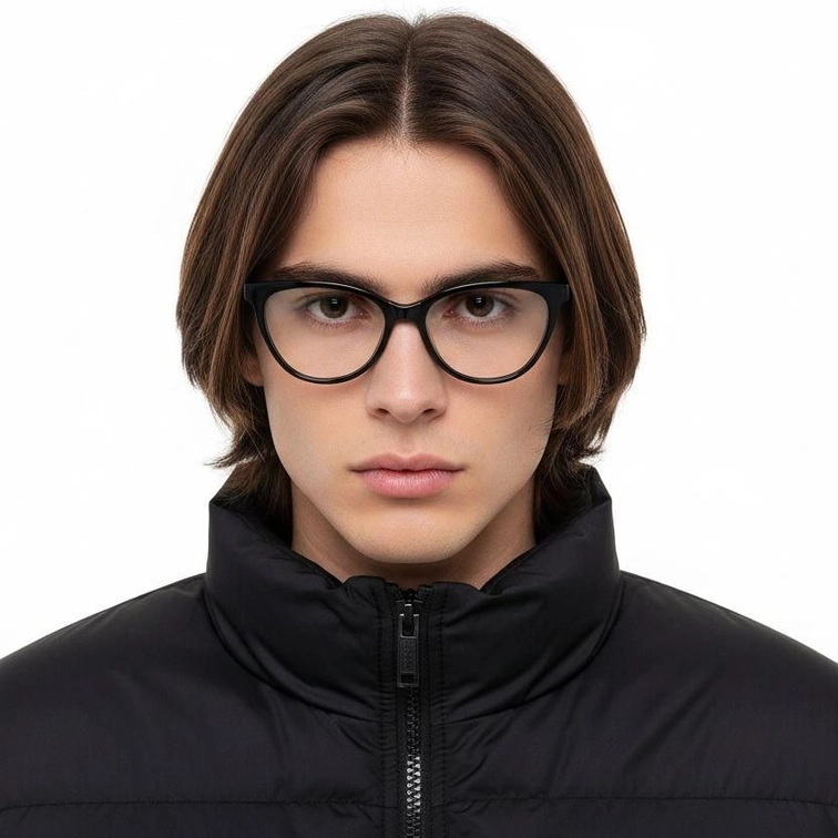 Butterfly Black Acetate Glasses #BS2012-0692