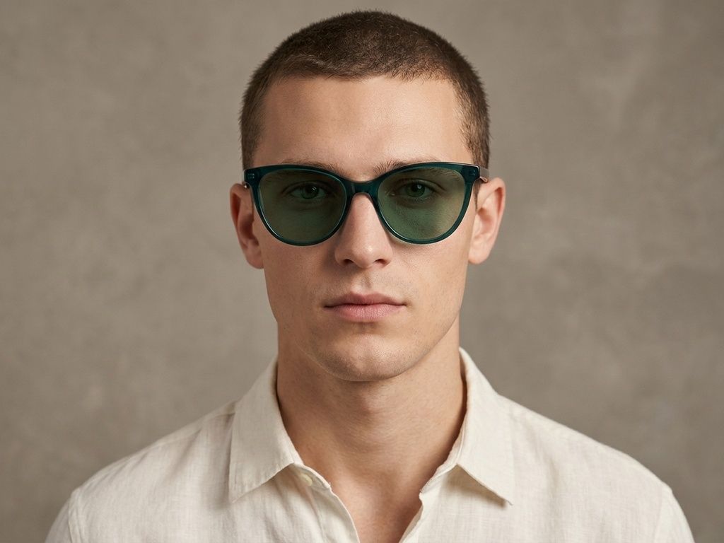 Butterfly Green Acetate Glasses #BS2012-0694