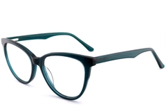 Verres en acétate vert papillon #BS2012-0694