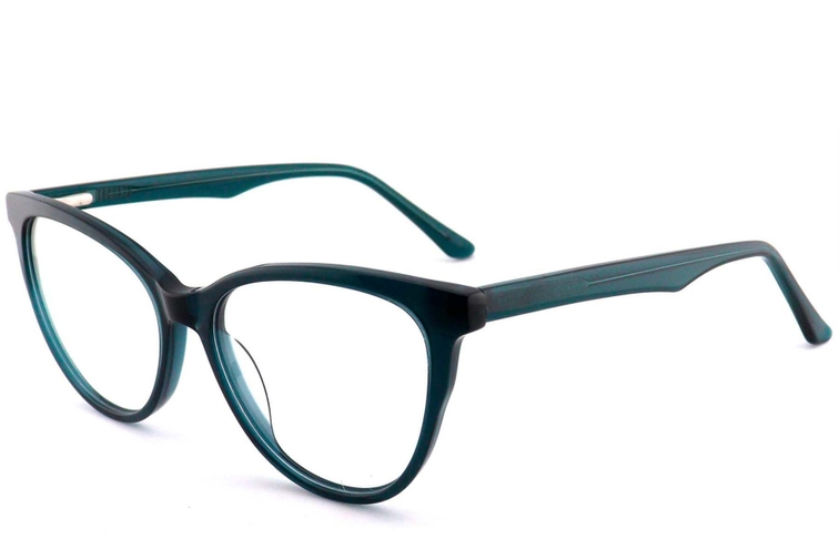 Gafas de acetato verde mariposa #BS2012-0694