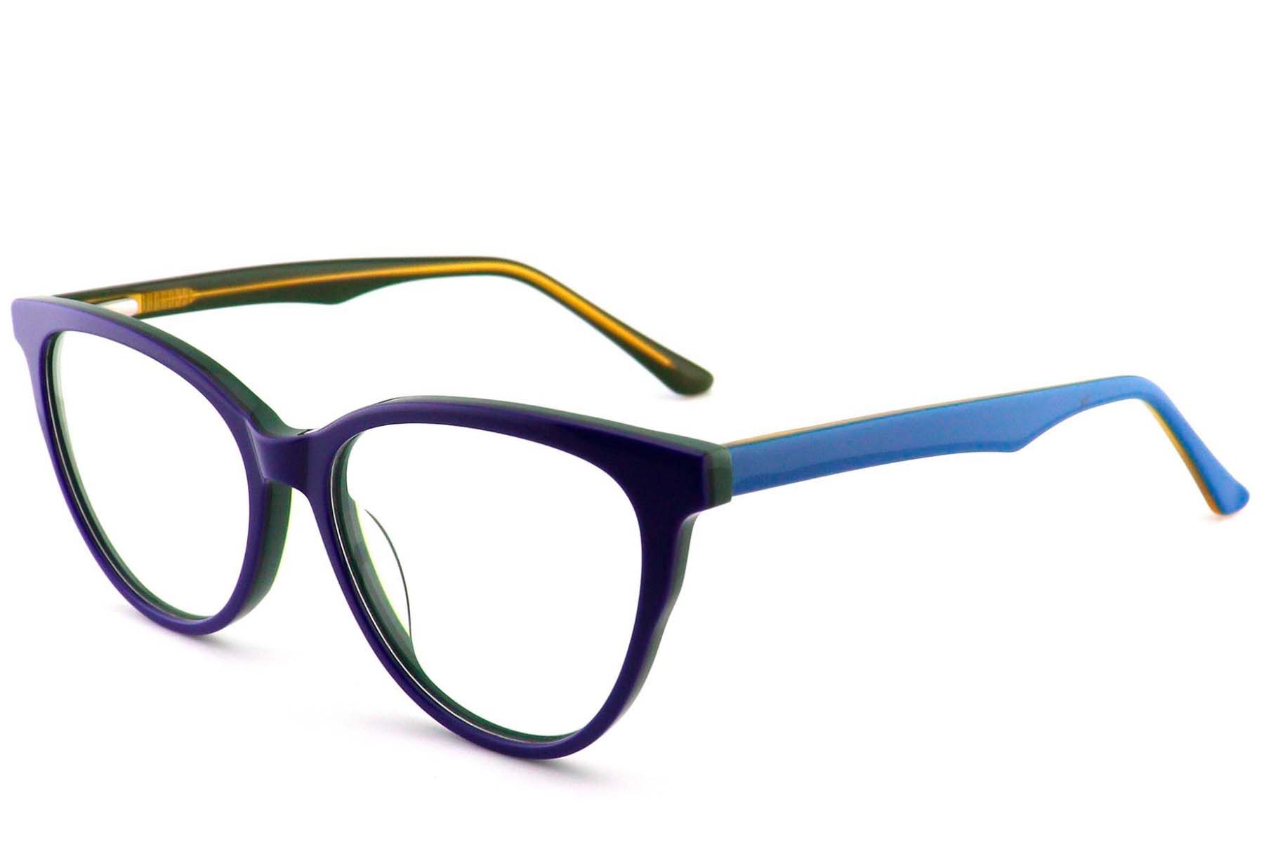 Butterfly Blue Acetate Glasses #BS2012-0699