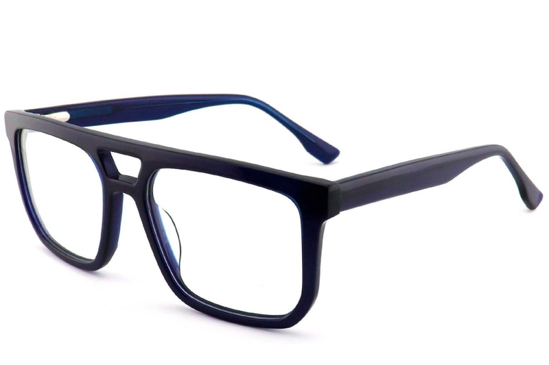 Aviator Blue Acetate Glasses #BS2012-0705