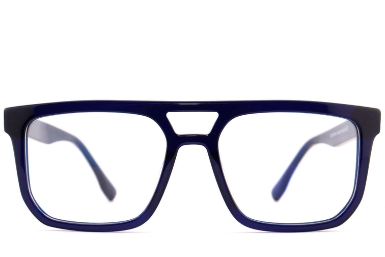 Aviator Blue Acetate Glasses #BS2012-0705