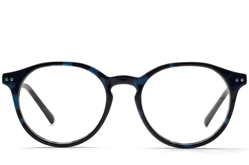 Oval Tortoiseshell Acetate Glasses #BS2012-0709