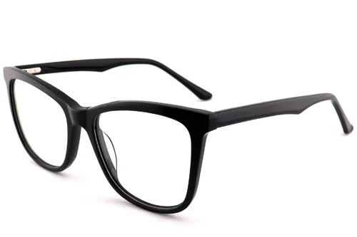 Lunettes papillon en acétate noir #BS2012-0713