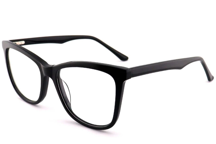 Gafas de acetato negras con forma de mariposa #BS2012-0713