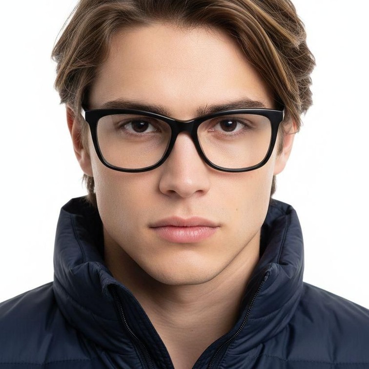 Gafas de acetato negras con forma de mariposa #BS2012-0713