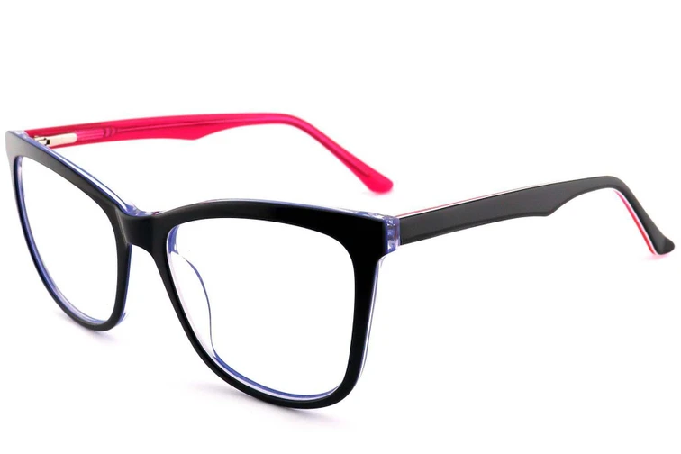 Butterfly Black Acetate Glasses #BS2012-0714