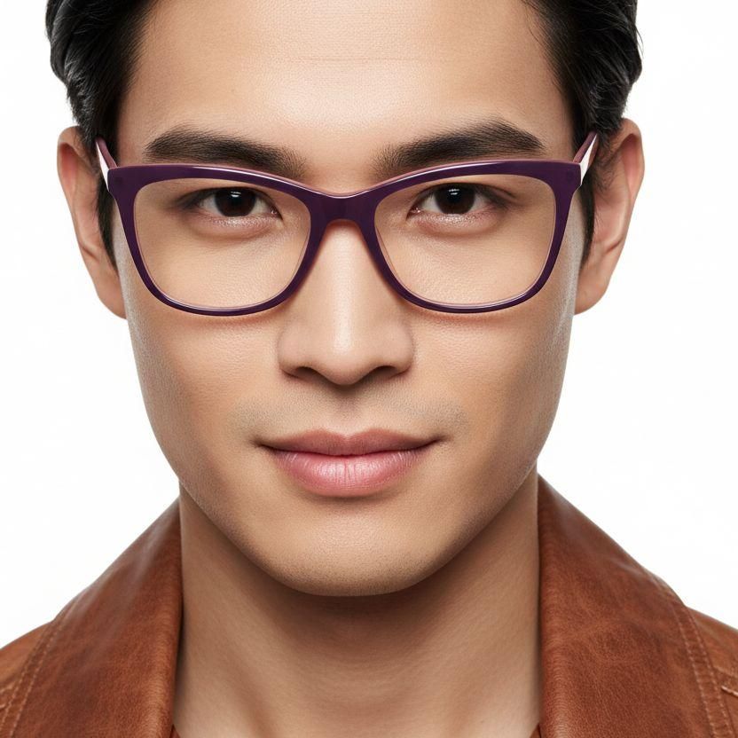 Butterfly Purple Acetate Glasses #BS2012-0717