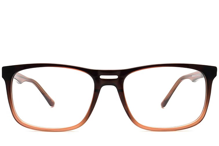 Aviator Brown Acetate Glasses #BS2012-0739