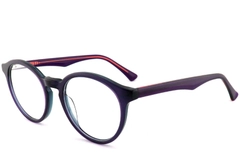 Ovale, violette Acetatbrille #BS2012-0742