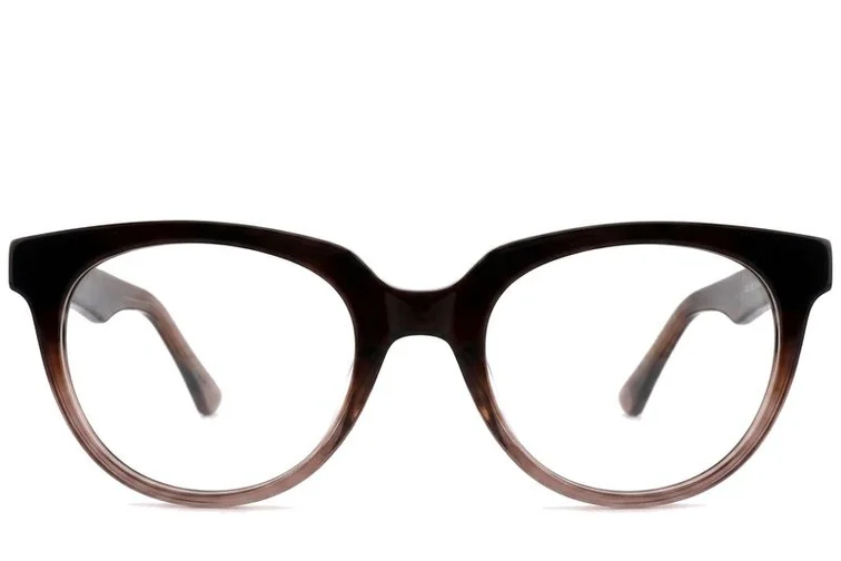 Gafas de acetato marrón mariposa #BS2012-0747
