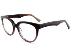 Gafas de acetato marrón mariposa #BS2012-0747