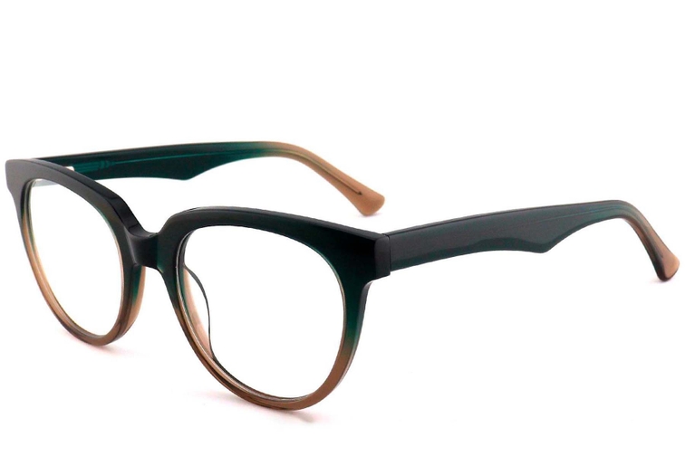 Butterfly Green Acetate Glasses #BS2012-0748