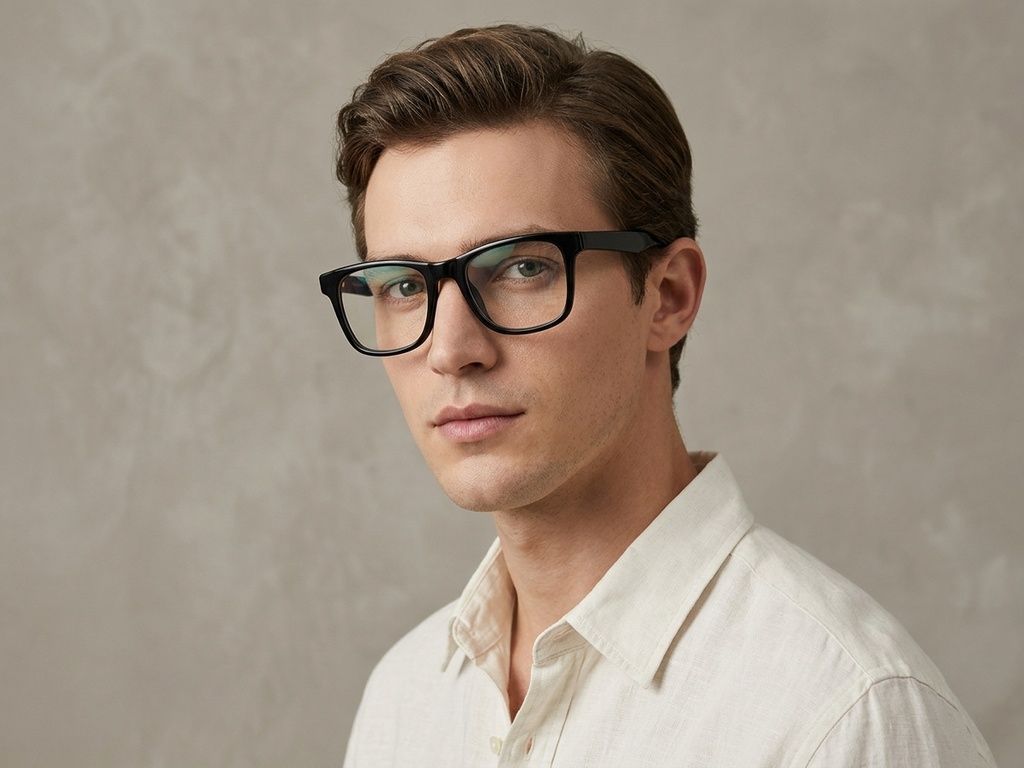Butterfly Black Acetate Glasses #BS2012-0750