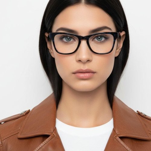 Lunettes en acétate bleu papillon #BS2012-0752