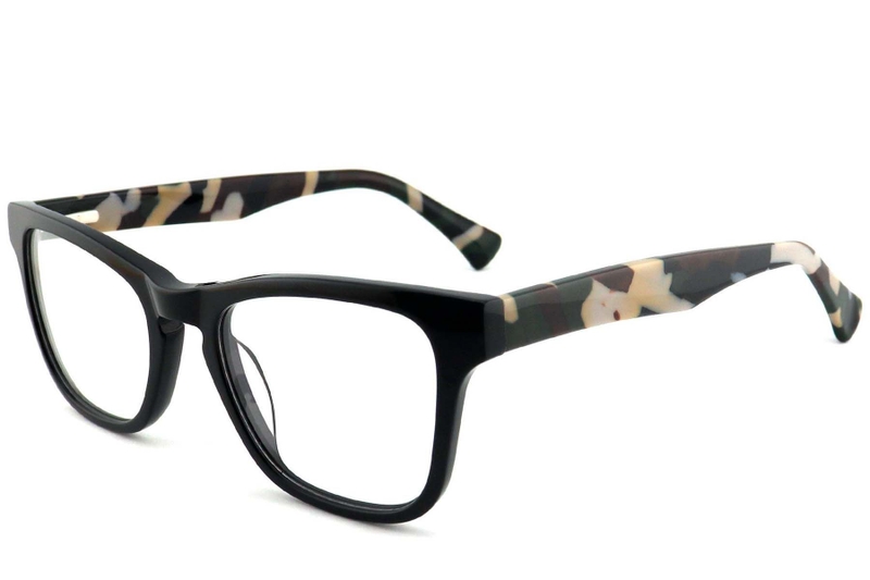 Butterfly Black Acetate Glasses #BS2012-0755