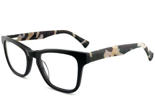 Lunettes papillon en acétate noir #BS2012-0755