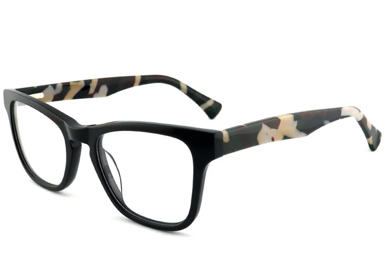 Lunettes papillon en acétate noir #BS2012-0755