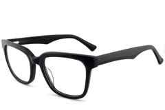 Rectangular Grey Acetate Glasses #BS2012-0758