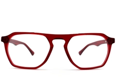 Aviator Red Acetate Glasses #BS2012-0764