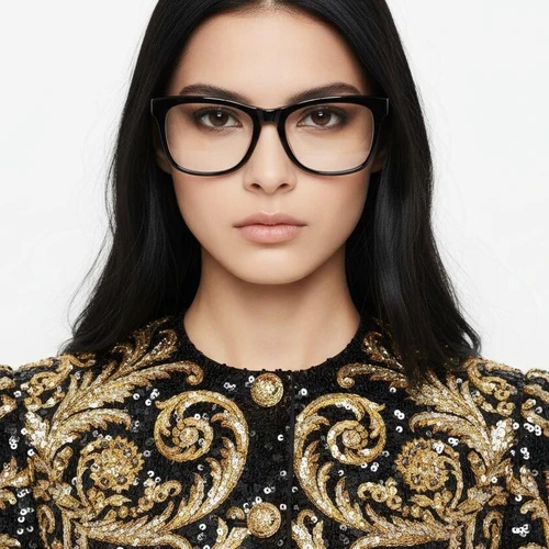 Butterfly Black Acetate Glasses #BS2012-0765