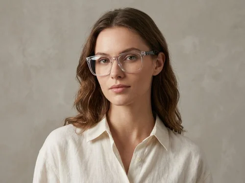 Verres en acétate transparent papillon #BS2012-0767