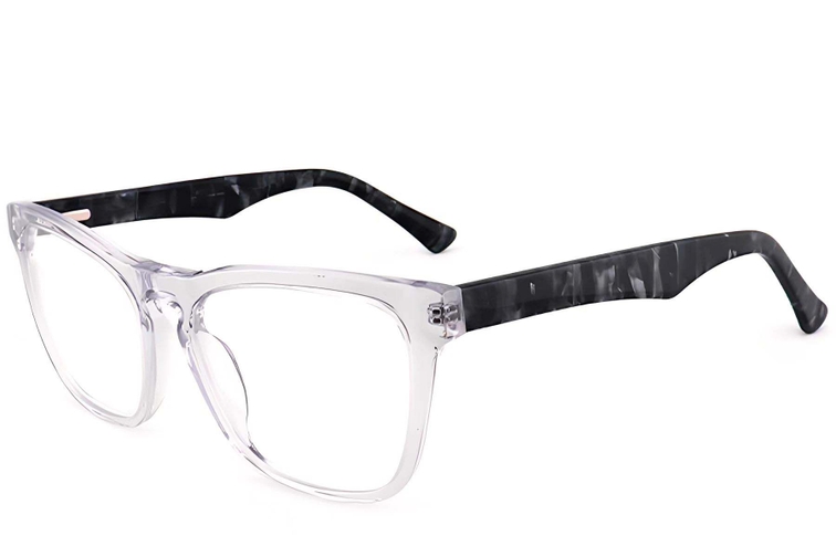 Gafas de acetato transparentes con forma de mariposa #BS2012-0767
