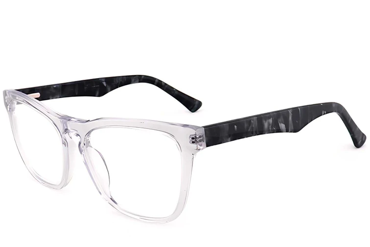 Gafas de acetato transparentes con forma de mariposa #BS2012-0767