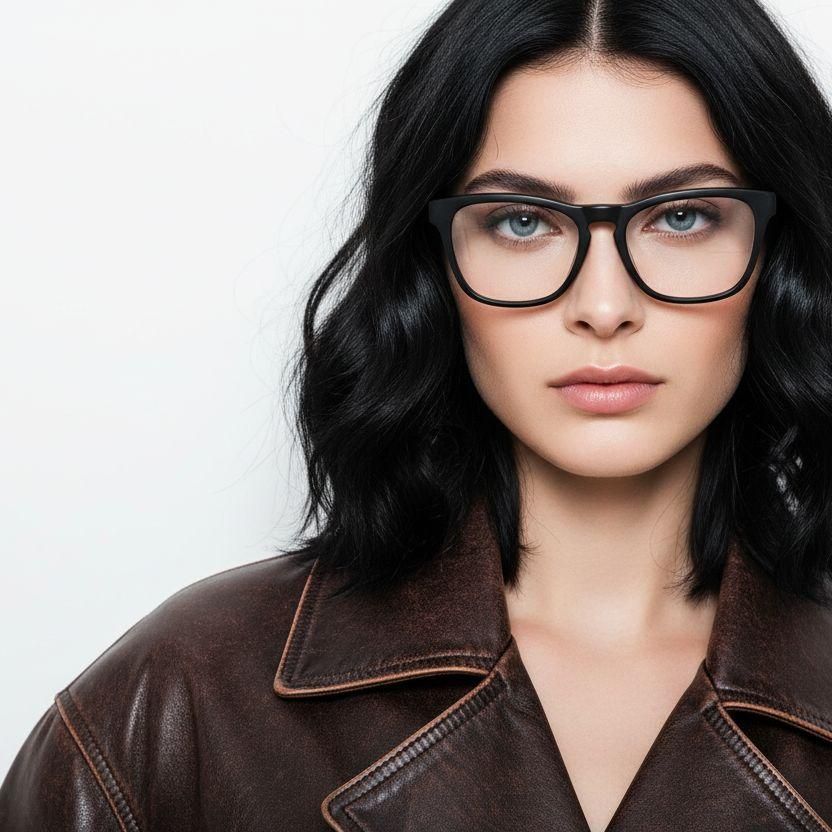 Butterfly Black Acetate Glasses #BS2012-0768