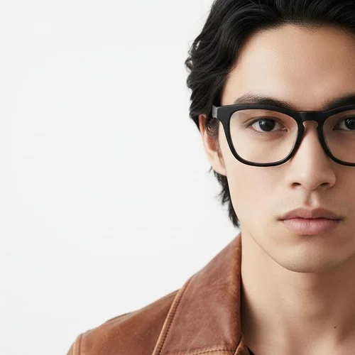 Lunettes en acétate gris papillon #BS2012-0769