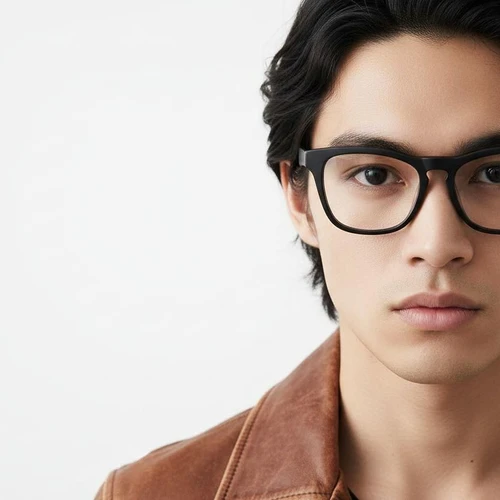 Lunettes en acétate gris papillon #BS2012-0769