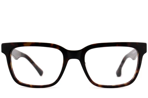 Lunettes rectangulaires en acétate écaille de tortue #BS2012-0792