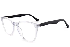 Oval Transparent Acetate Glasses #BS2012-0815